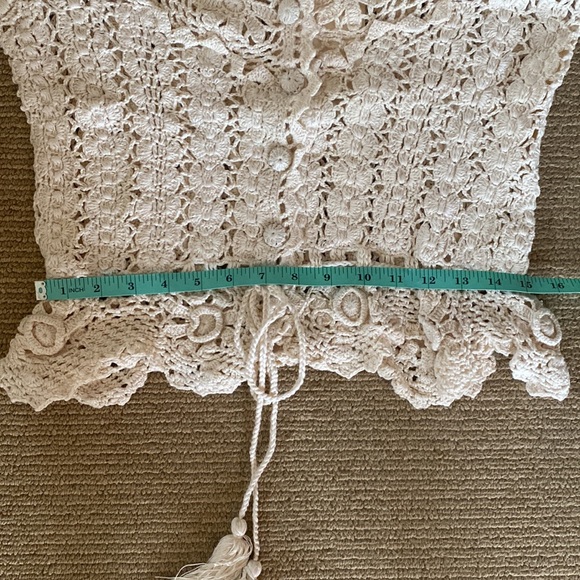 SOLD ⚡️BNWT Chasing Unicorns Hickory Winds Crochet Top 🕊 - Picture 15 of 16